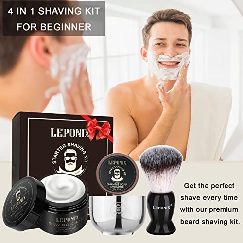 Complete Men's Shaving Kit with Accessories