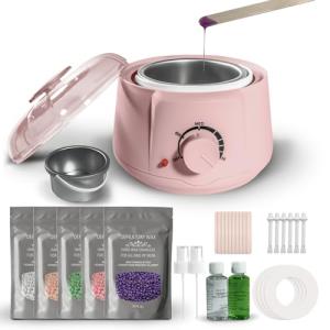 Waxing Kit with Heater, Beads, and Sticks