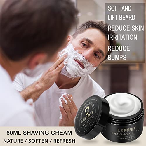 Complete Men's Shaving Kit with Accessories
