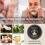 Men's Shaving Set with Sandalwood Cream and Brush