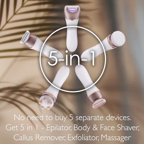 Sensio Spa 5-in-1 Shaver and Skin Remover