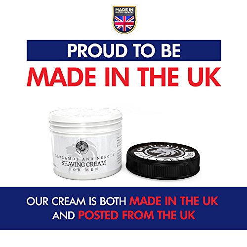 Vegan Shaving Cream for Men - Bergamot & Neroli