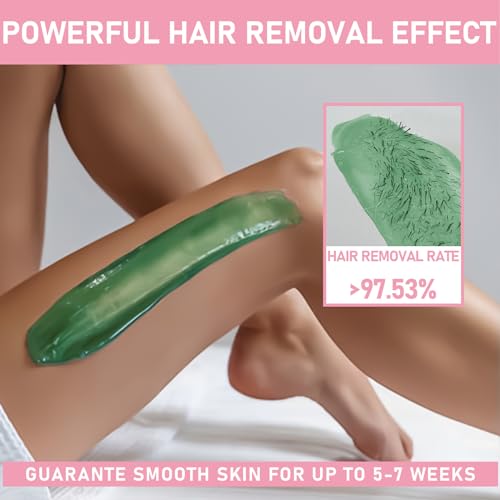 Waxing Kit with Heater, Beads, and Sticks