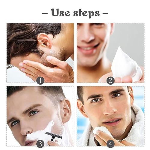 Double Edge Manual Razor with Shaving Brush