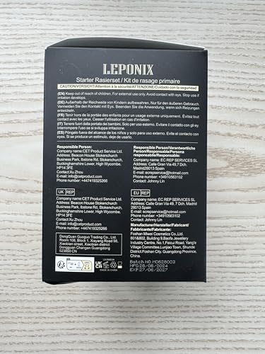 Complete Men's Shaving Kit with Accessories