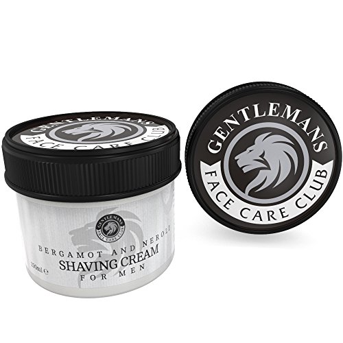 Vegan Shaving Cream for Men - Bergamot & Neroli