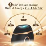 Aimanfun IPL Hair Removal Device with Attachments