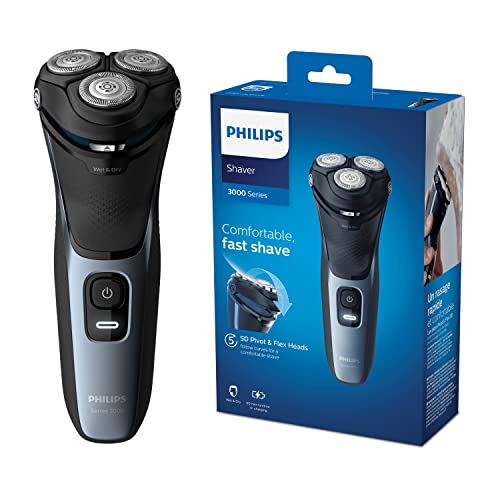 Philips Series 3000 Electric Razor for Dry/Wet Use