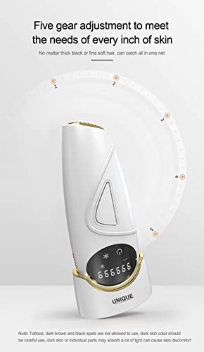 IPL Hair Removal Device with Ice Cooling Technology