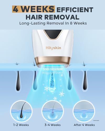 Hikyskin IPL Laser Hair Removal Device for Home