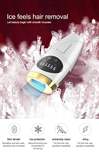 IPL Hair Removal Device with Ice Cooling Technology