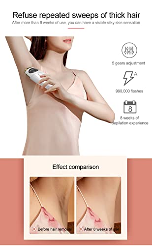 IPL Hair Removal Device with Ice Cooling Technology