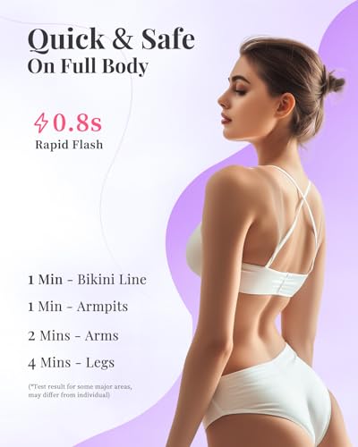 IPL Hair Removal Device for Smooth Skin at Home