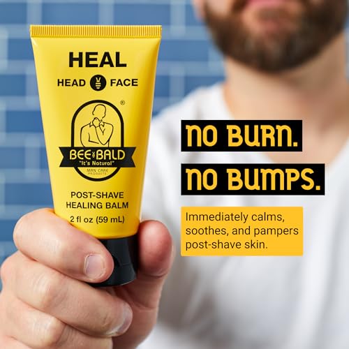 Bee Bald HEAL Post-Shave Soothing Balm 2 Fl Oz