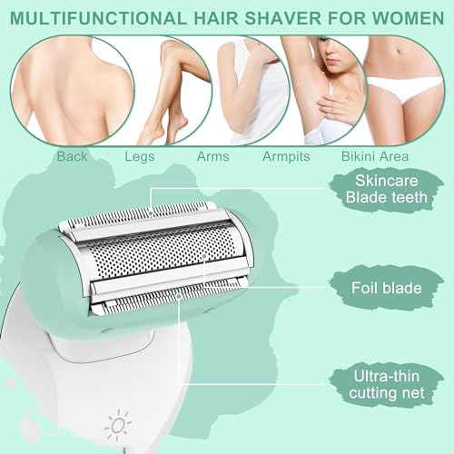 Solimpia Women's Cordless Electric Shaver - Waterproof