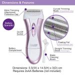 Bauer 38730 Soft Lady Shaver - Painless Hair Removal