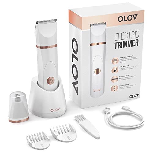 OLOV Cordless Electric Bikini Trimmer for Women