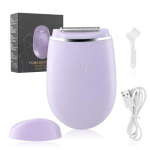 Rechargeable Electric Shaver for Women, Portable Trimmer