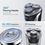 DOAO 2024 Cordless Waterproof Electric Razor for Men