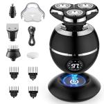 Men's Waterproof Electric Razor - Rechargeable 3D Upgrade
