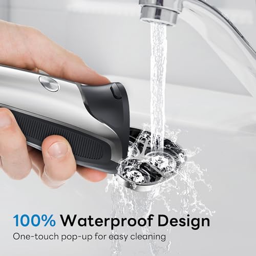 DOAO 2024 Cordless Waterproof Electric Razor for Men