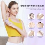 Rechargeable Electric Shaver for Women, Portable Trimmer