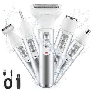 Cordless 5-in-1 Women's Electric Shaver and Trimmer