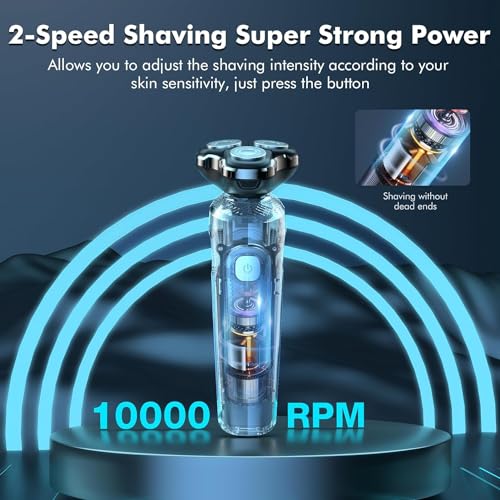 ETENTOUS 2024 Electric Razor for Men, Waterproof