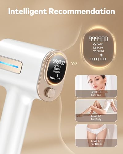 Glattol IPL Laser Hair Removal Device for Home