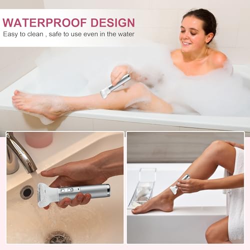 Cordless 5-in-1 Women's Electric Shaver and Trimmer