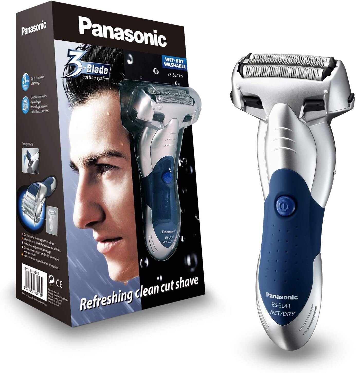 Panasonic Smart Shaver: Wet/Dry, 3 Blades, Cordless
