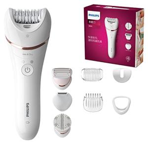 Philips Serie 8000 Wet/Dry Epilator with 8 Attachments