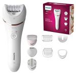 Philips Serie 8000 Wet/Dry Epilator with 8 Attachments