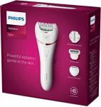 Philips Serie 8000 Wet/Dry Epilator with 8 Attachments