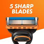 Gillette Fusion5 Regime Set with Razor Blades and Cream