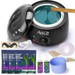 ANRUZ Waxing Kit with Silicone Bowl and Accessories