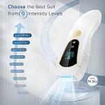 LUBEX Painless IPL Hair Removal Device with Cooling