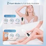 LUBEX Painless IPL Hair Removal Device with Cooling