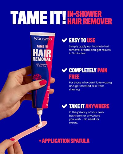 WooWoo Tame It! Natural Hair Removal Cream