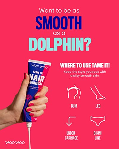 WooWoo Tame It! Natural Hair Removal Cream