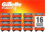 Gillette Fusion5 Razor Blades with Trimmer, 16 Pack