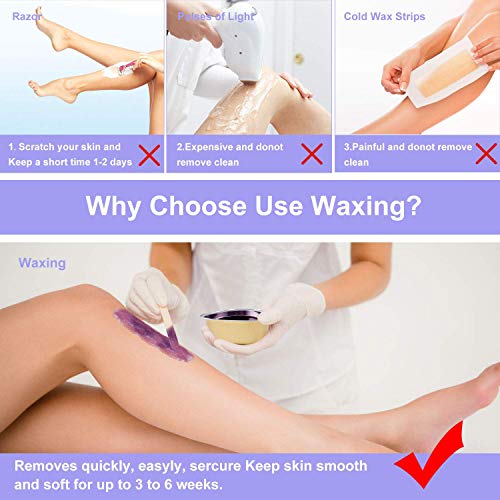 At-Home Waxing Kit with Heater and Accessories