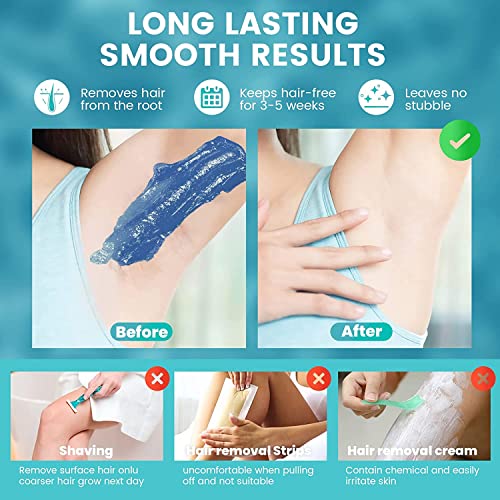 Professional Waxing Kit with Heater and Beads