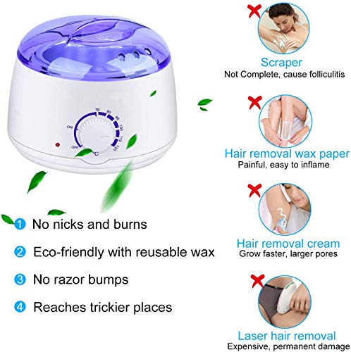 At-Home Waxing Kit with Heater and Accessories