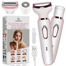 Women's 2-in-1 Electric Razor and Trimmer