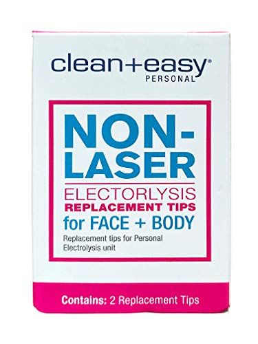 Clean + Easy Personal Electrolysis Hair Removal Device