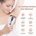McBazel IPL Hair Removal Device with Ice Cooling