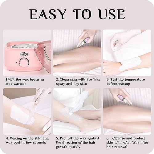 Professional Waxing Kit for Complete Hair Removal