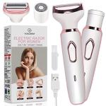 Women's 2-in-1 Electric Razor and Trimmer