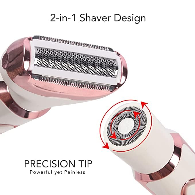 Women's 2-in-1 Electric Razor and Trimmer